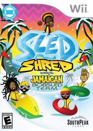 (image for) Sled Shred featuring the Jamaican Bobsled Team