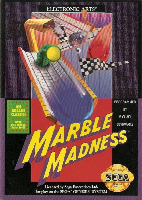 (image for) Marble Madness