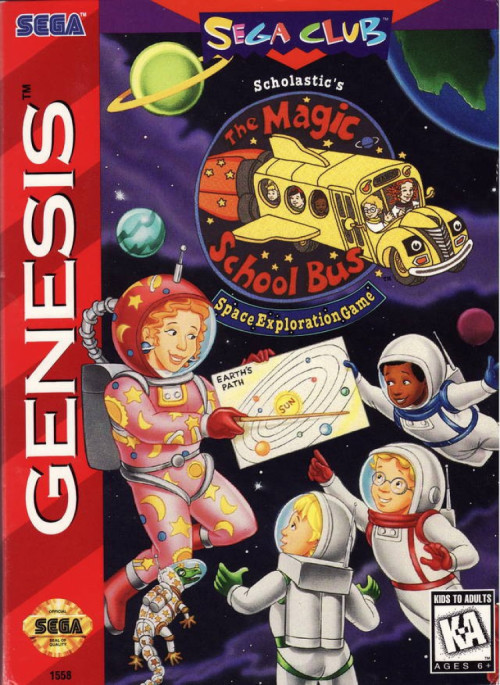 (image for) Scholastic's The Magic School Bus: Space Exploration Game