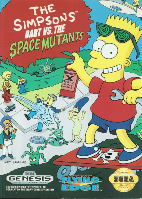 (image for) The Simpsons: Bart vs. the Space Mutants