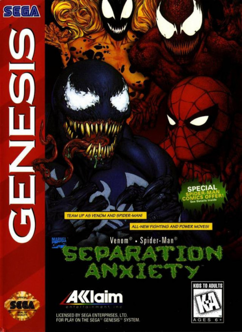 (image for) Spider-Man & Venom: Separation Anxiety