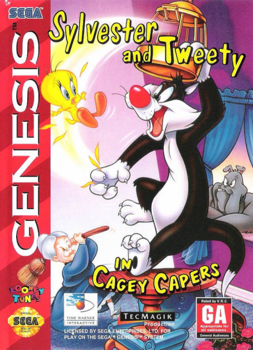 (image for) Sylvester and Tweety in Cagey Capers