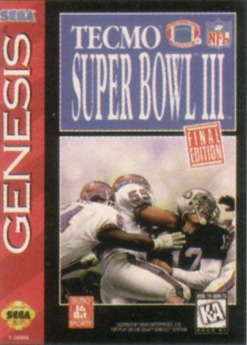 (image for) Tecmo Super Bowl III: Final Edition