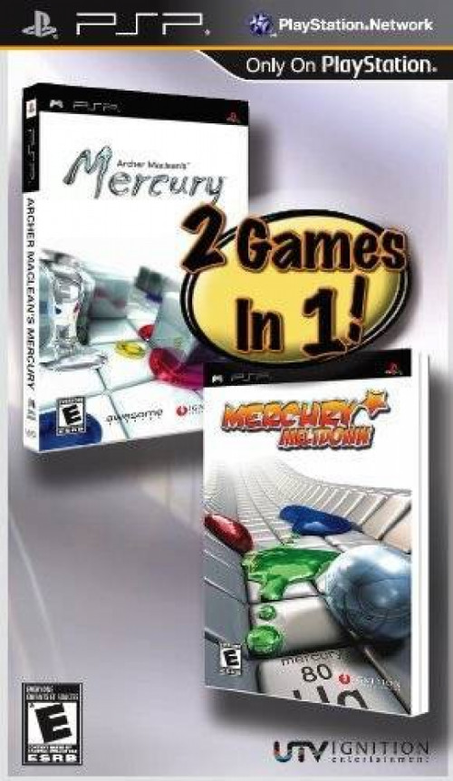 2 Games in 1! Archer Maclean's Mercury / Mercury Meltdown