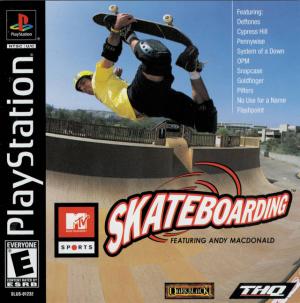 (image for) MTV Sports: Skateboarding featuring Andy Macdonald